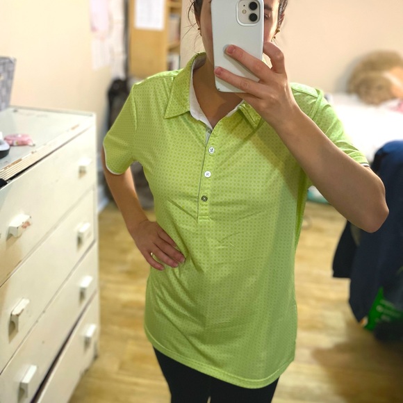 Key Lime Golf Polo - Picture 2 of 5